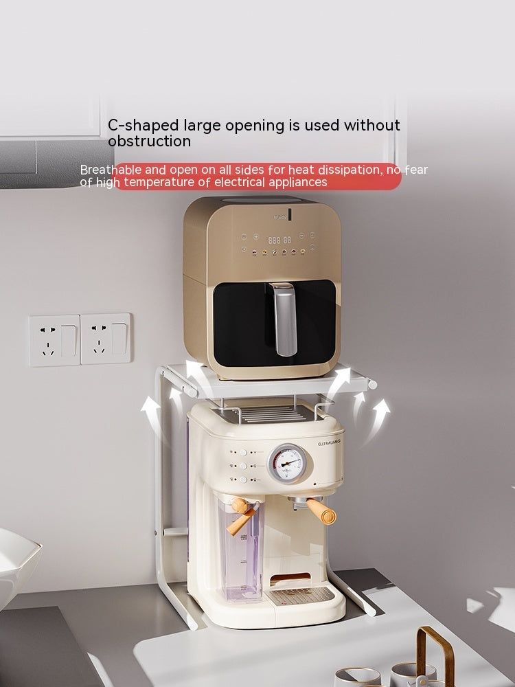 Desktop Corner Rice Cooker Rack Layered Storage Rack