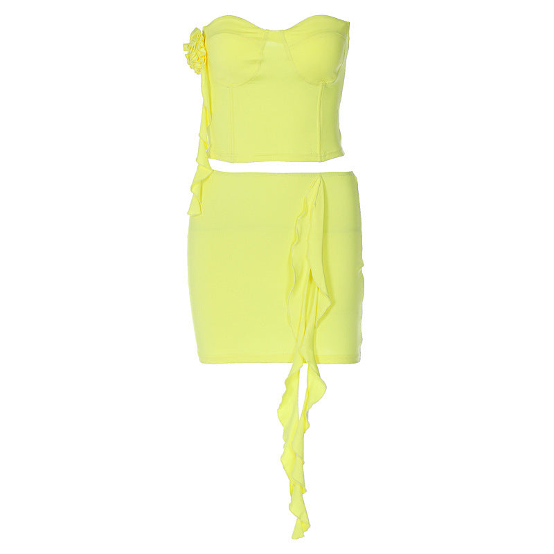 European And American Women's Clothing Solid Color Camisole Top