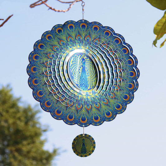 Outdoor Garden Decoration Wind Turns Into Home Metal Chime Hanging