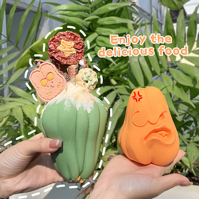 Pet Cats And Dogs Toys Pet Balls Food Grade Silicone Puzzle Slow Food Leaky Food Balls Pirate Leaky Toy