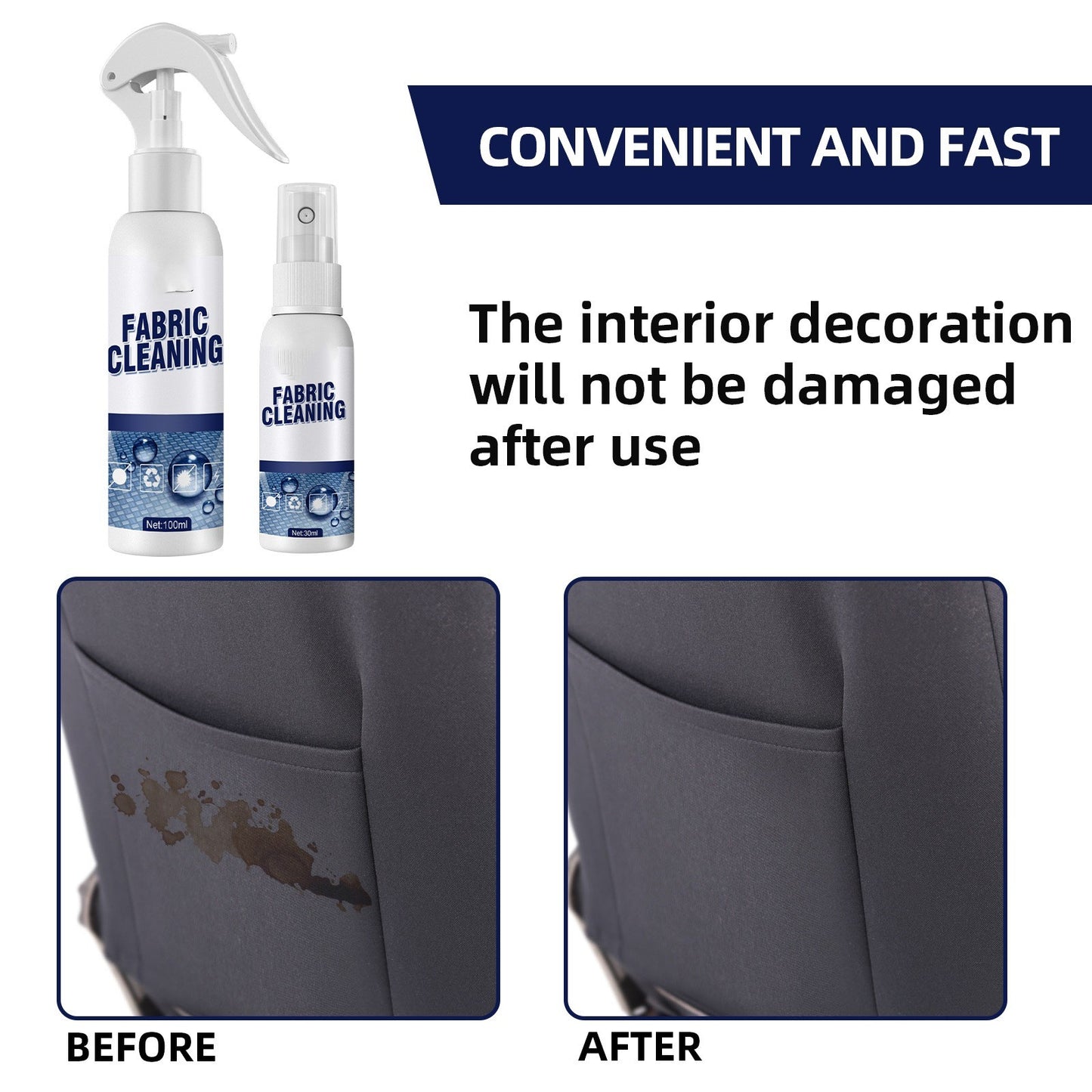 Automotive Interior Ceiling Cleaning Agent