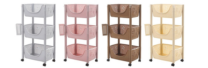 Fruit and vegetable shelf pot rack storage shelf