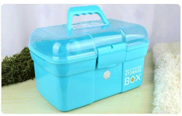 Cosmetic Case Pedicure Double-Layer Storage Box