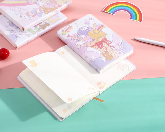 Waterproof Plastic Sleeve Notepad Diary Small Fresh And Easy To Carry