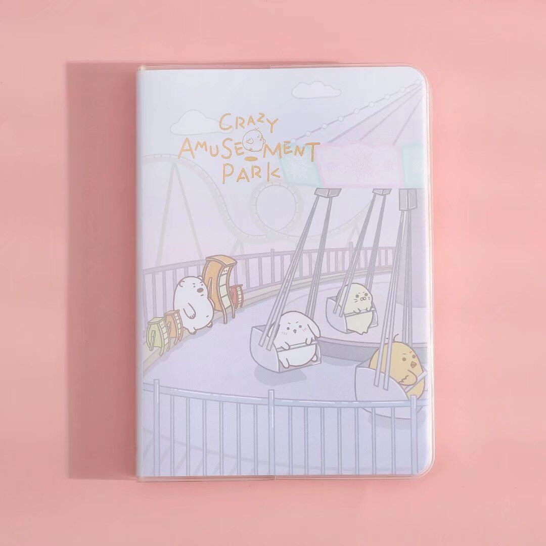 Waterproof Plastic Sleeve Notepad Diary Small Fresh And Easy To Carry