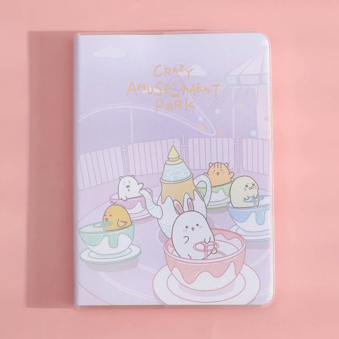 Waterproof Plastic Sleeve Notepad Diary Small Fresh And Easy To Carry