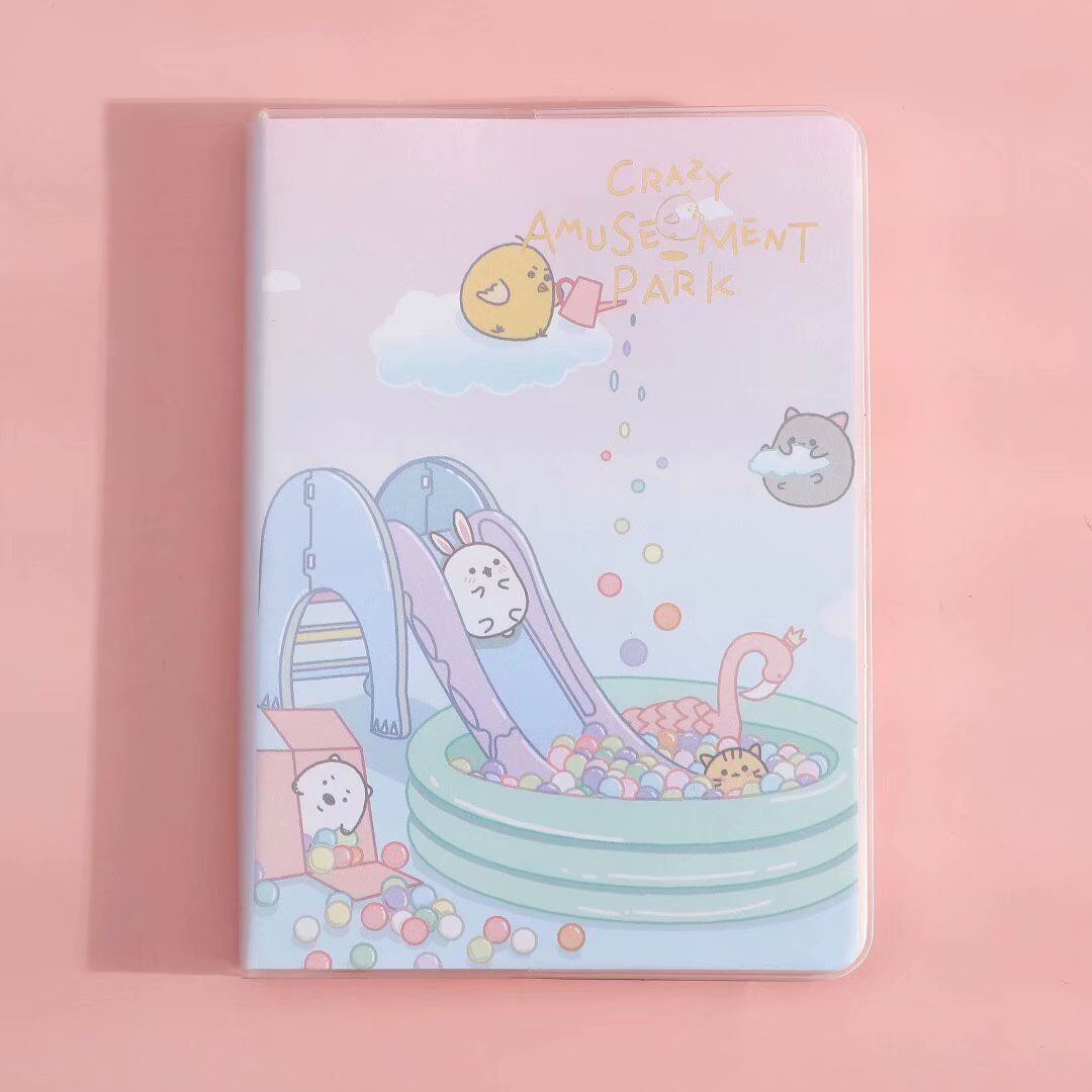 Waterproof Plastic Sleeve Notepad Diary Small Fresh And Easy To Carry