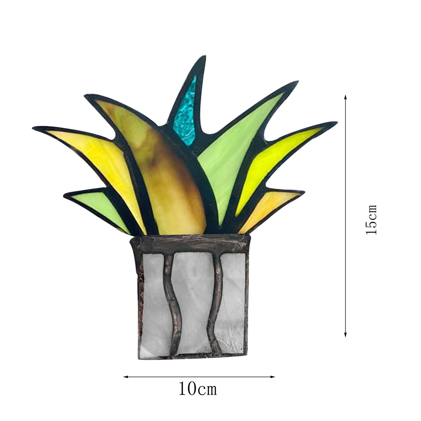 Mini Agave Acrylic Aloe Potted Plant Decoration Garden Decoration Home