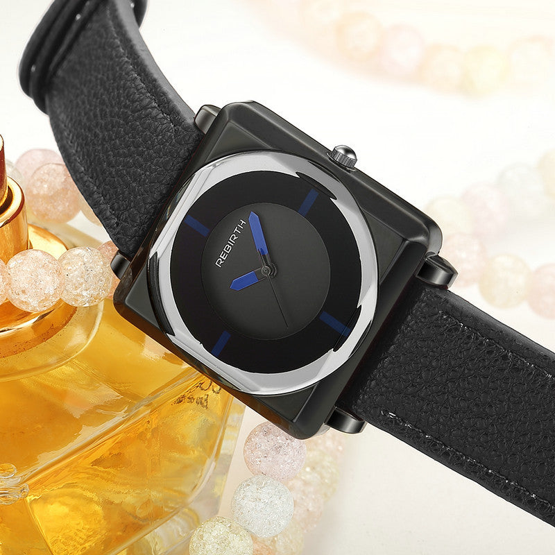 Quartz watch square belt quartz