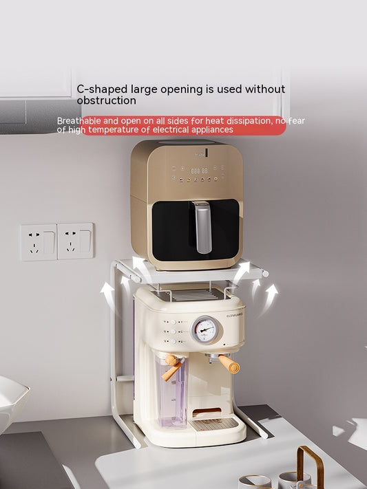 Desktop Corner Rice Cooker Rack Layered Storage Rack