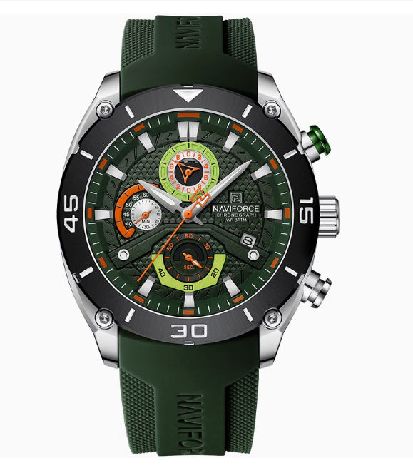 New Youth Outdoor Sports And Casual Silicone Band Color Watrproof Watch