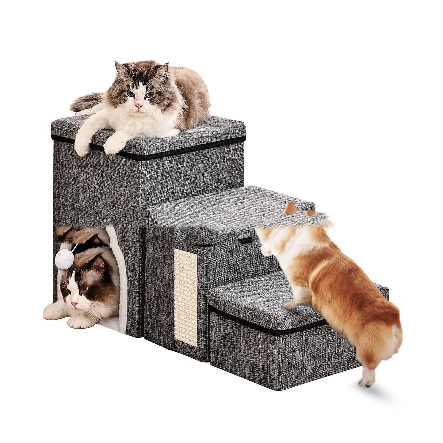 Non-slip Dogs And Cats Sofa Ladder