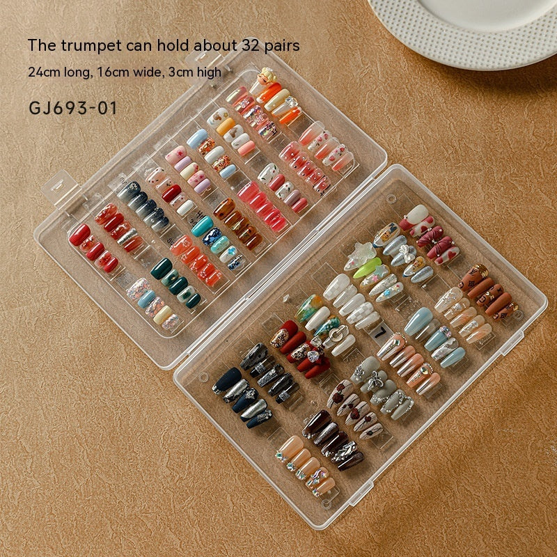 Manicure Wear Nail Large Capacity Storage Box
