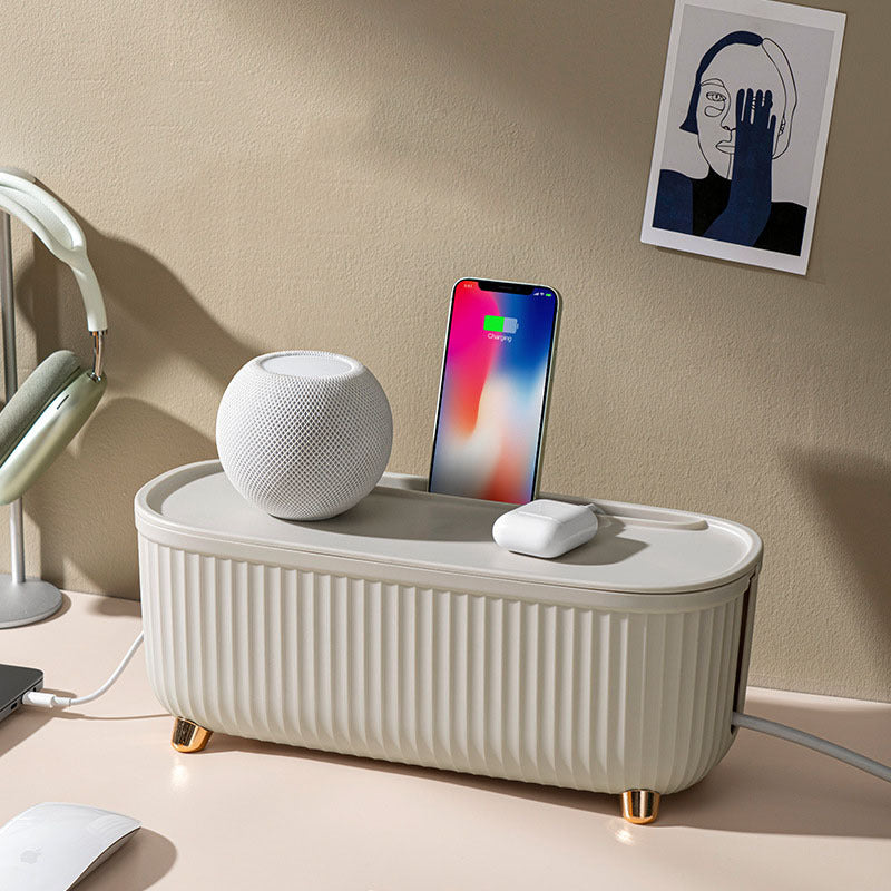 Patch Panel Storage Box Desktop Data Cable