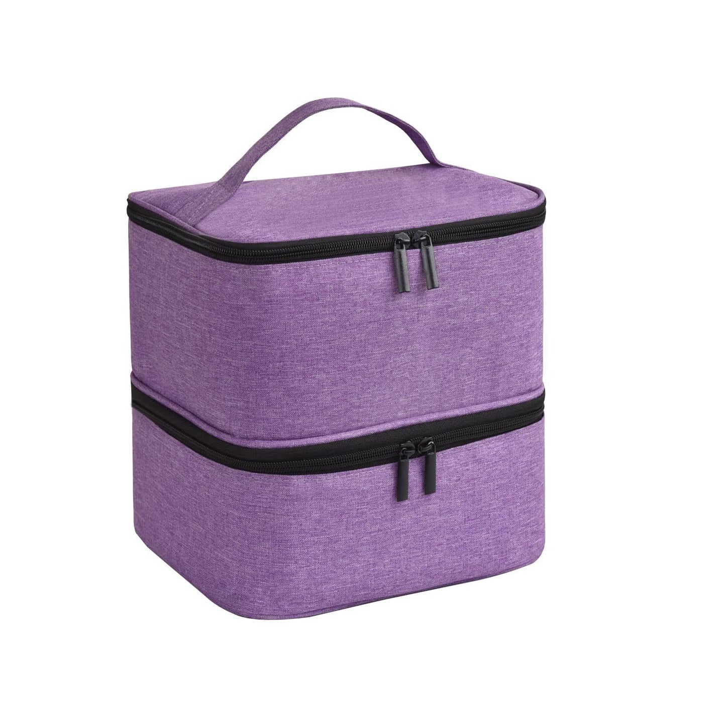 Portable Double-layer Waterproof Nail Polish Storage Bag
