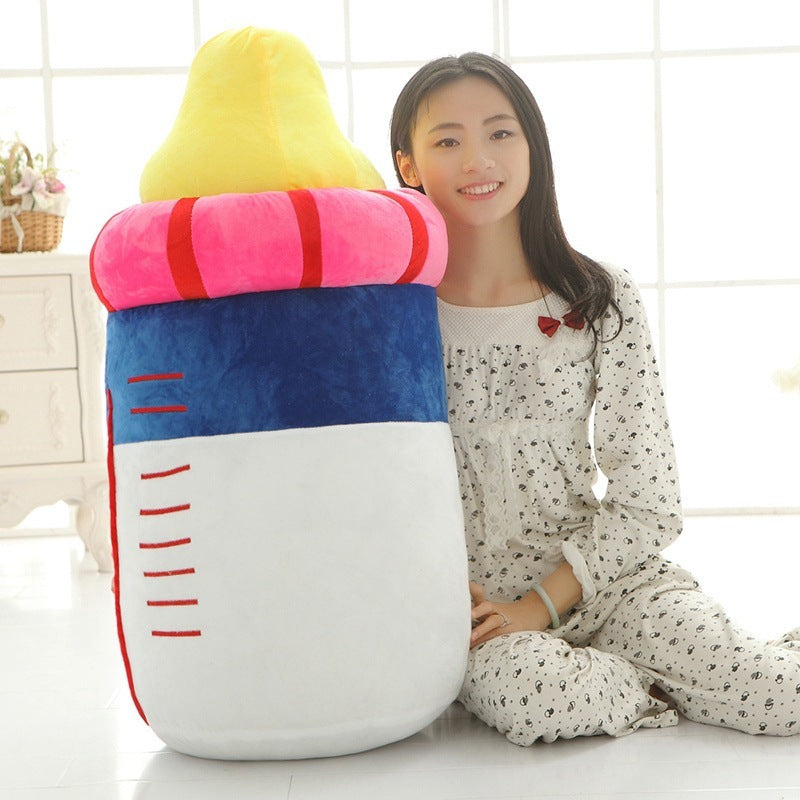 Giant Baby Milk Feeding Bottle Soft Stuffed Plush Toy