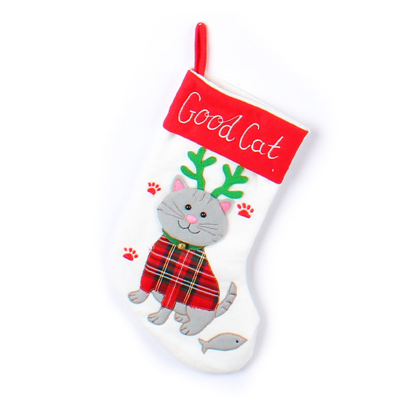 Cute Dogs And Cats Christmas Socks