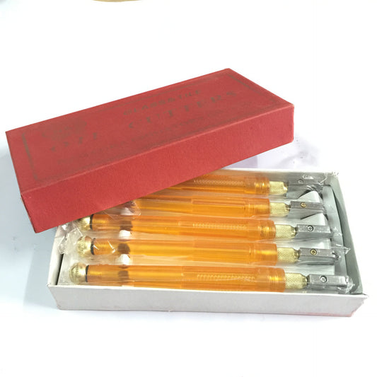 Cutting ceramic tiles with glass tools