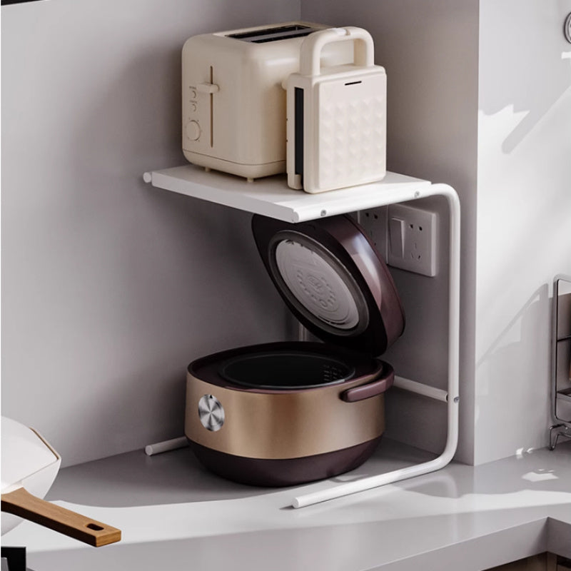 Desktop Corner Rice Cooker Rack Layered Storage Rack