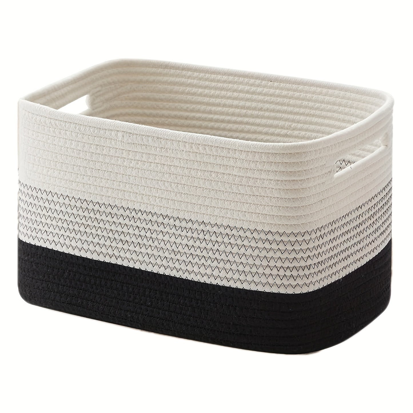 Rectangular Square Hollow Woven Storage Basket