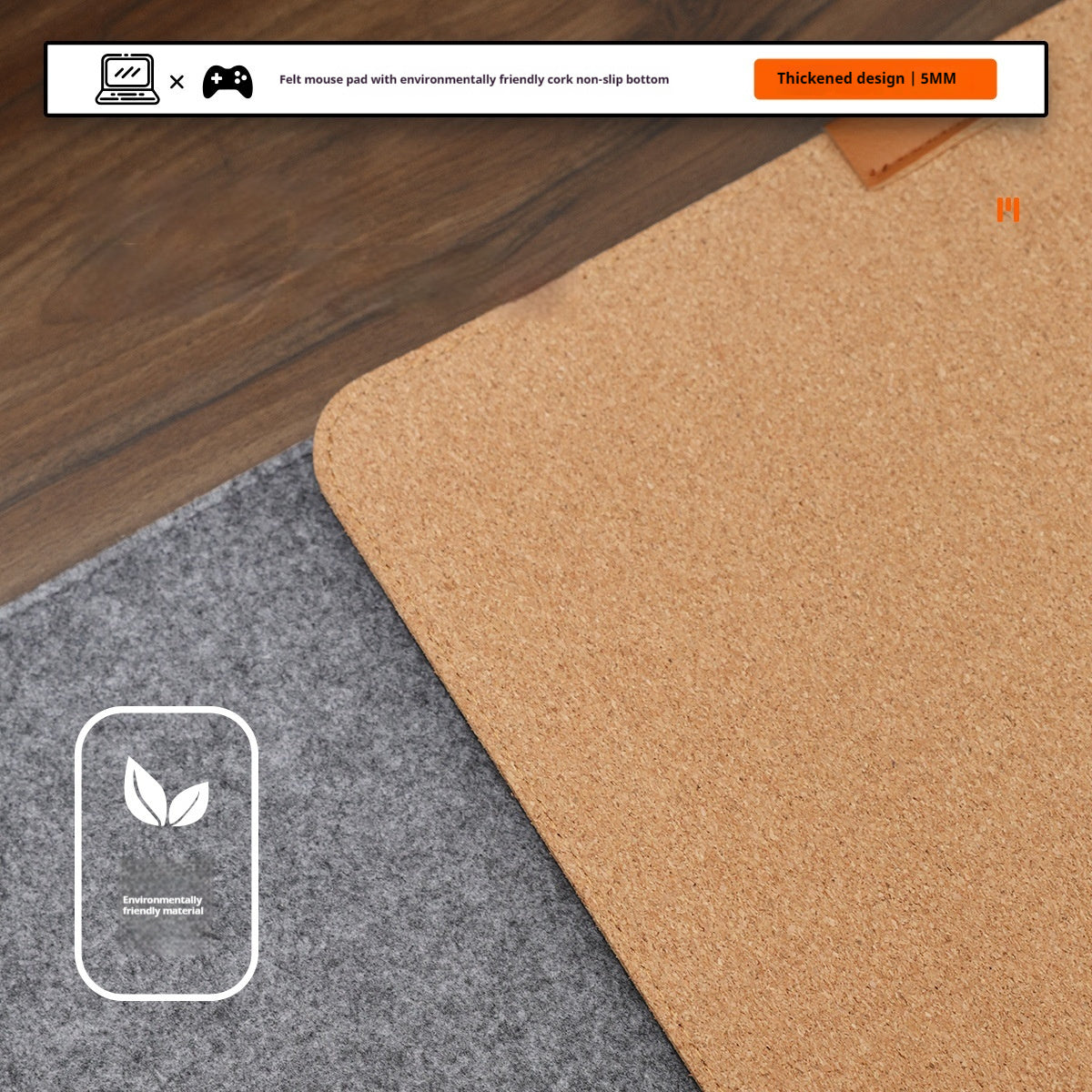 Winter Warm Unisex Oversized Office Mouse Mat