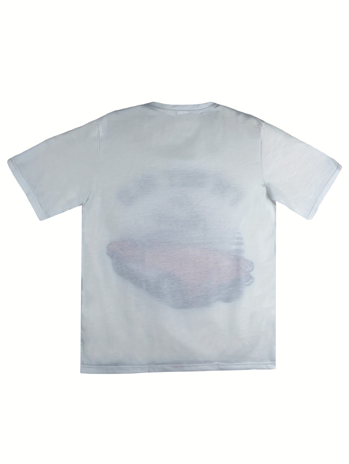 Classic Car Pattern And Letter Print I'm NOT OLD I'm CLASS Round Neck And Short Sleeved T-shirt, Casual And Fashionable Men's Summer Outdoor Clothing Top