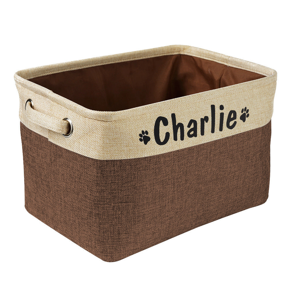 Children's Fabric Foldable Foldable Fabric Storage Box Family Storage Box Storage Box
