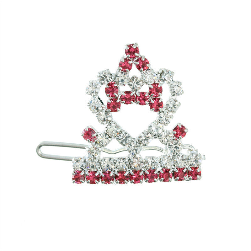 Crown Dogs And Cats Hairpin Ornament Pet