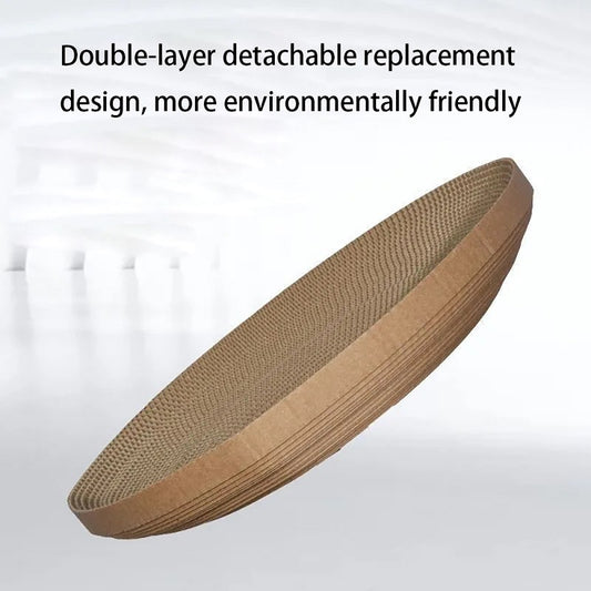 Cat Scratch Plate Round Pet Supplies