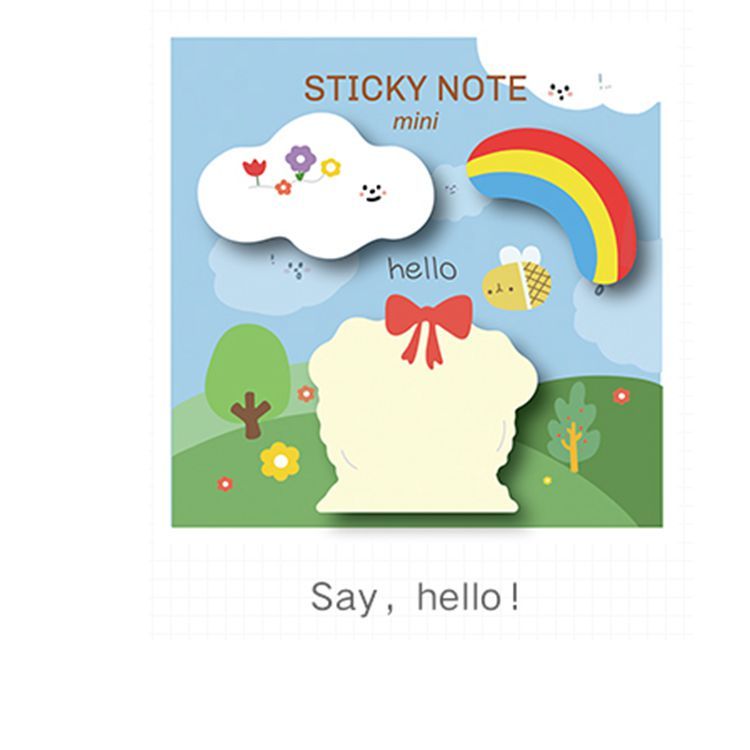 Halloween Spooky Pumpkin Pattern Post-it Notes