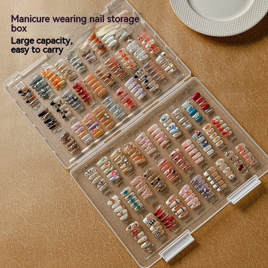 Manicure Wear Nail Large Capacity Storage Box