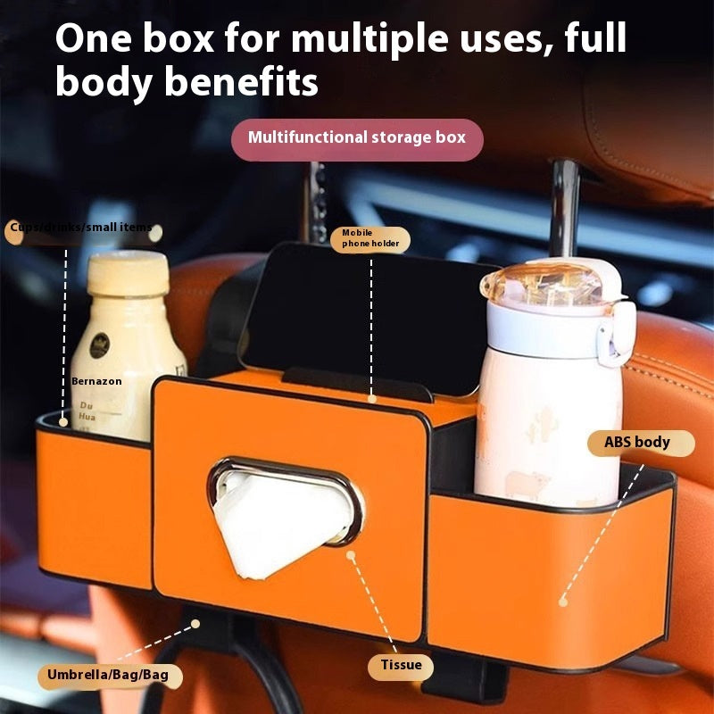 Car Multifunction Storage Box Chair Back Storage