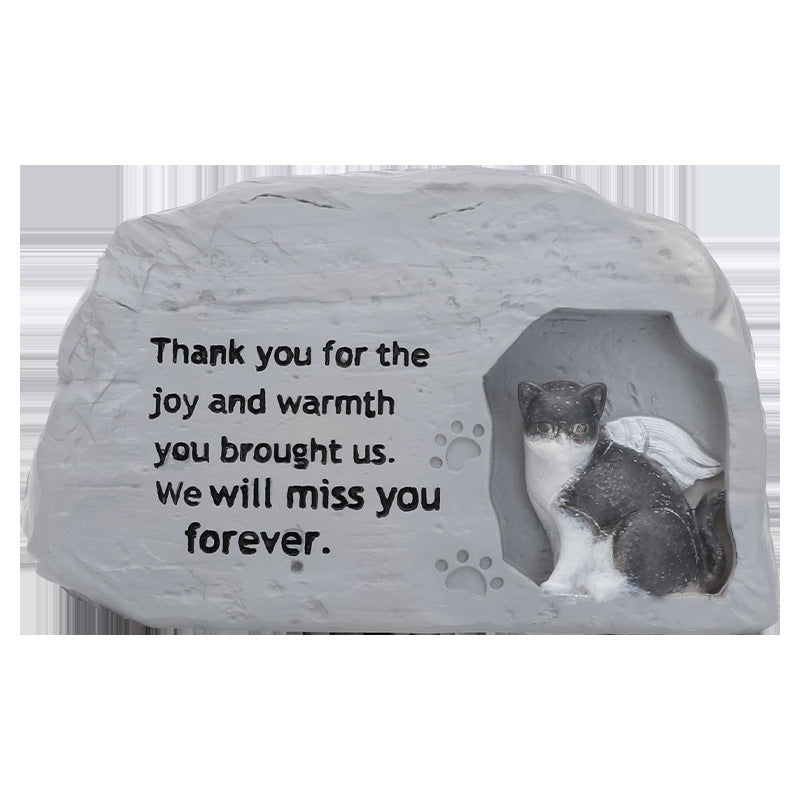 Resin Pet Urn Animal Memorial Supplies
