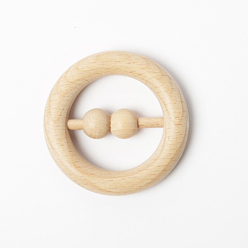 Block Baby-Products Ecofriendly Craft-Accessories Chewable-Toys Child Wood 1PC Beech