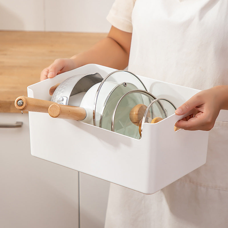 Tableware Rectangular Storage Box Plastic Sundries