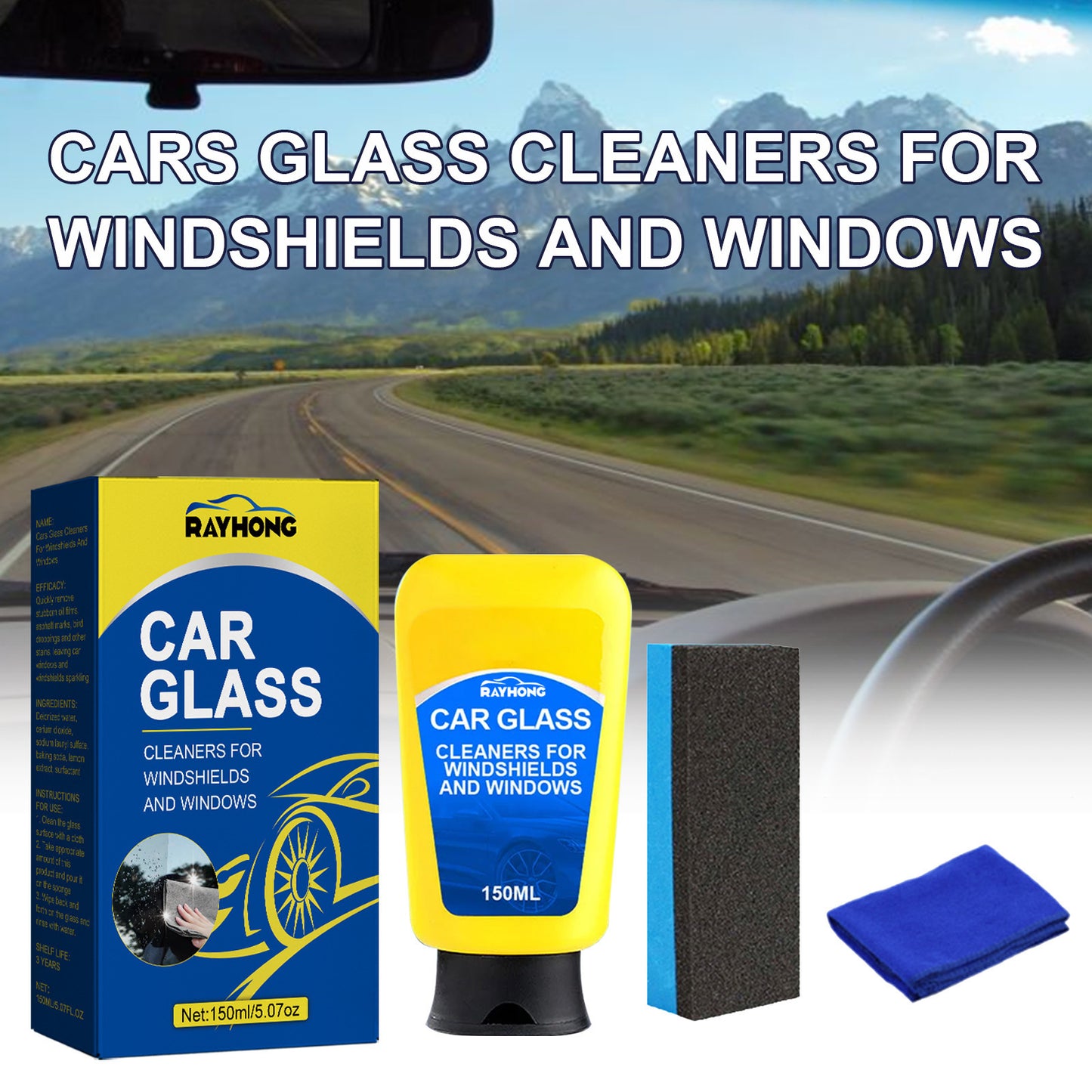 Windshield Automotive Detergent Defogging