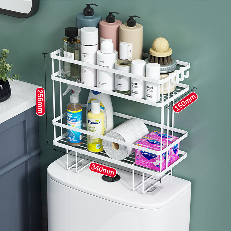Toilet Rack Without Punching Wall Hanging Storage Cabinet