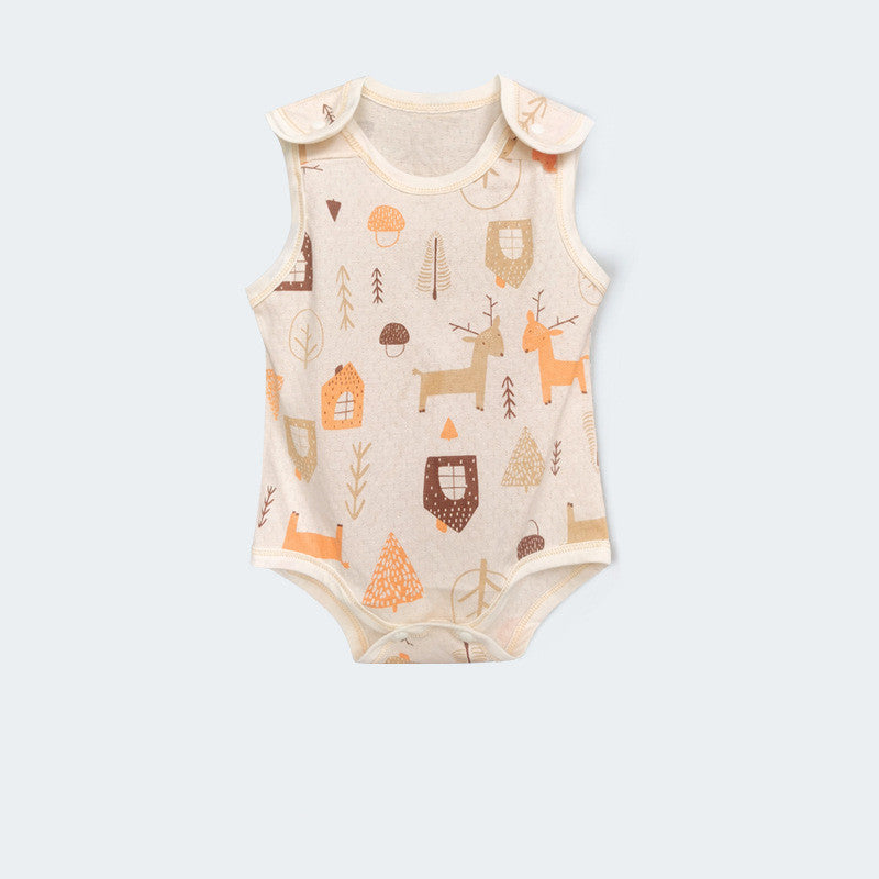 Newborn button mesh butt clothes