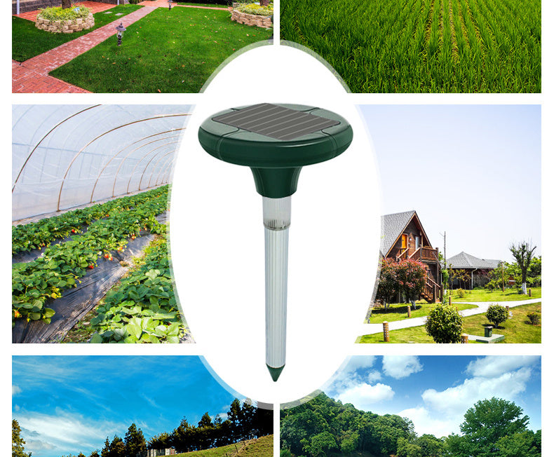 Solar Snake Catcher For Home Outdoor Garden