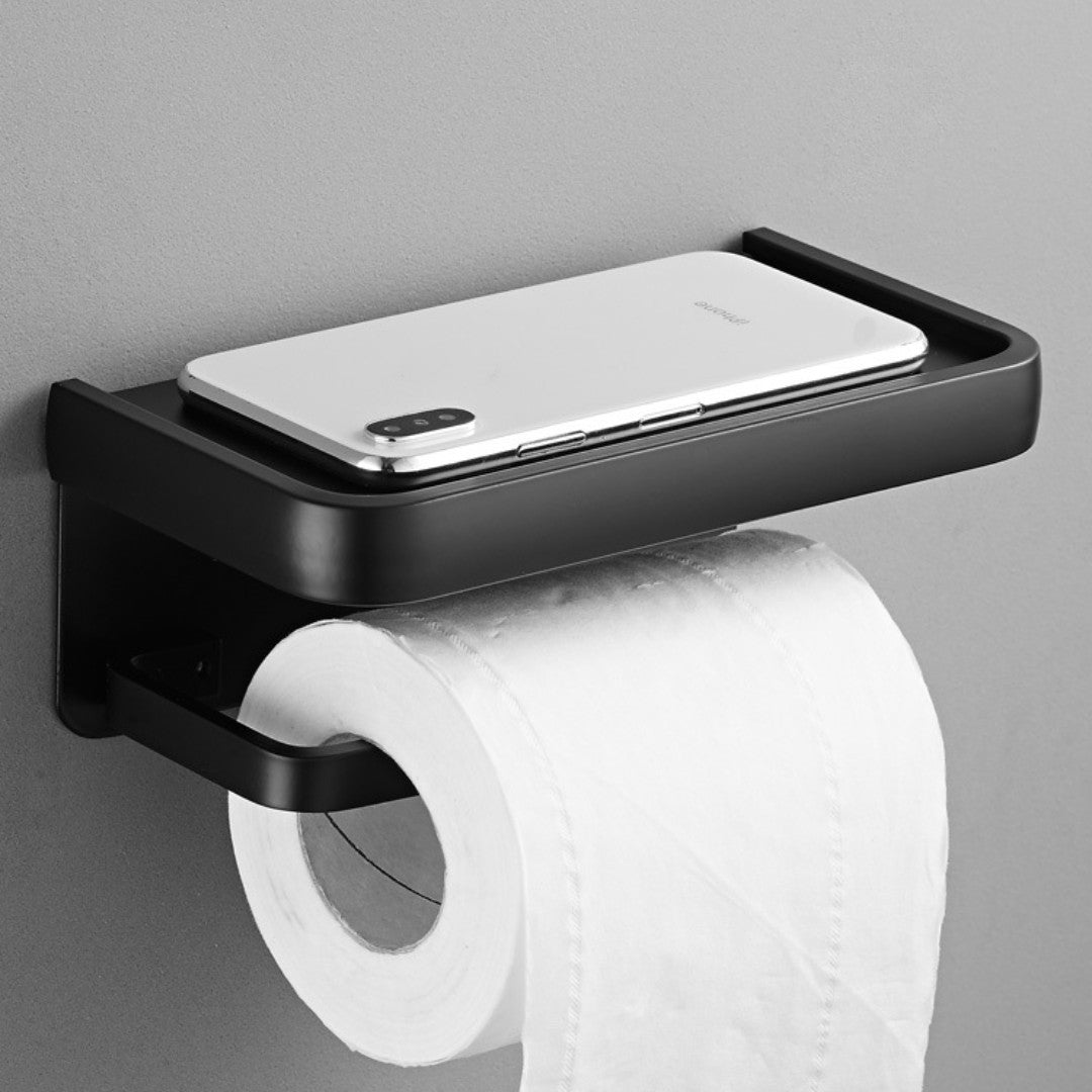 Toilet Perforated Tissue Box Storage Rack Wall Mounted