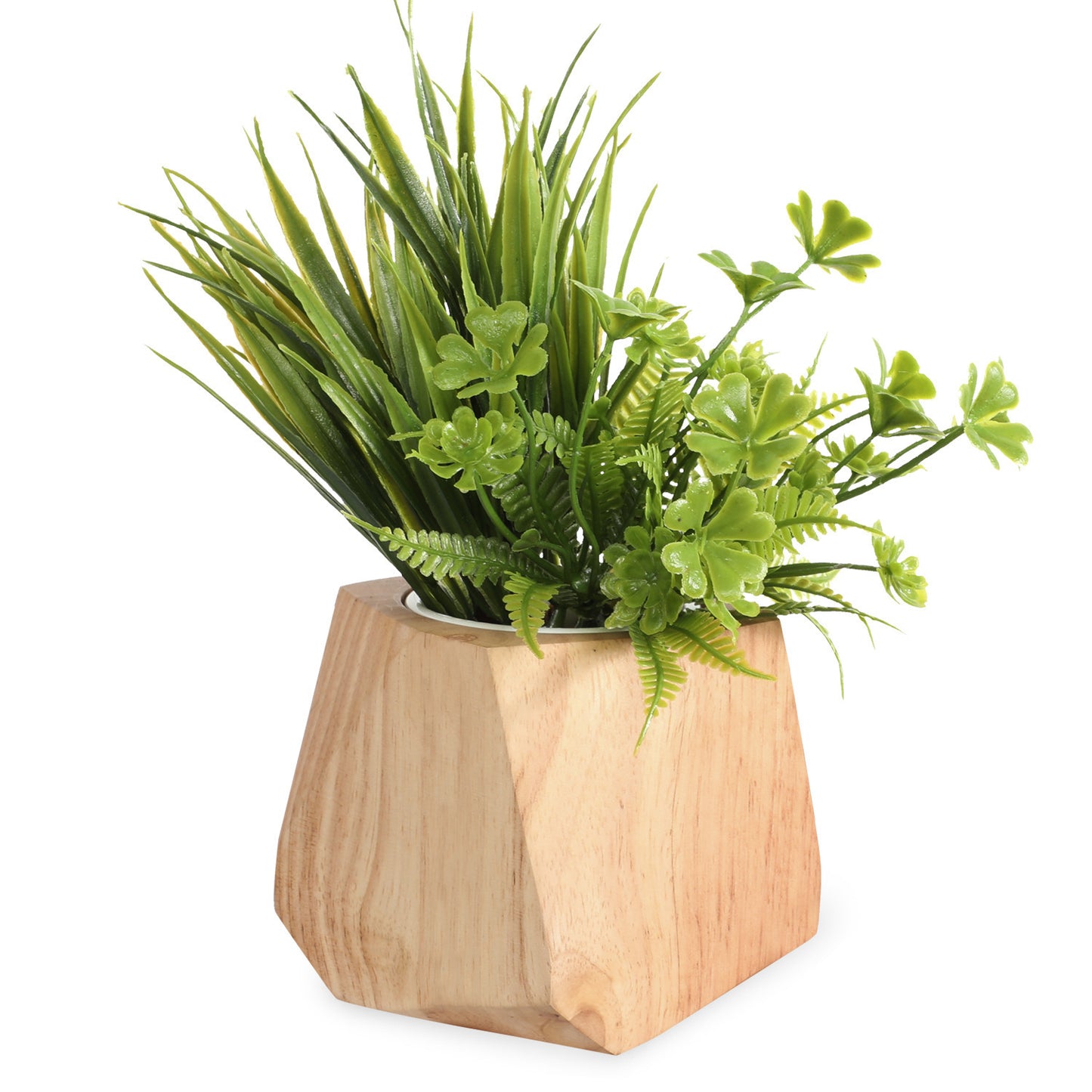 Simple Wooden Flowerpot Creative Home Garden