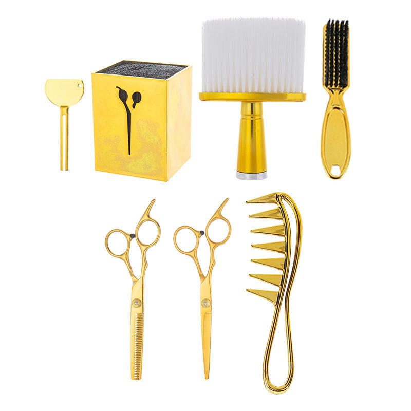 Scissors Storage Box Squeezing Machine Men's Retro