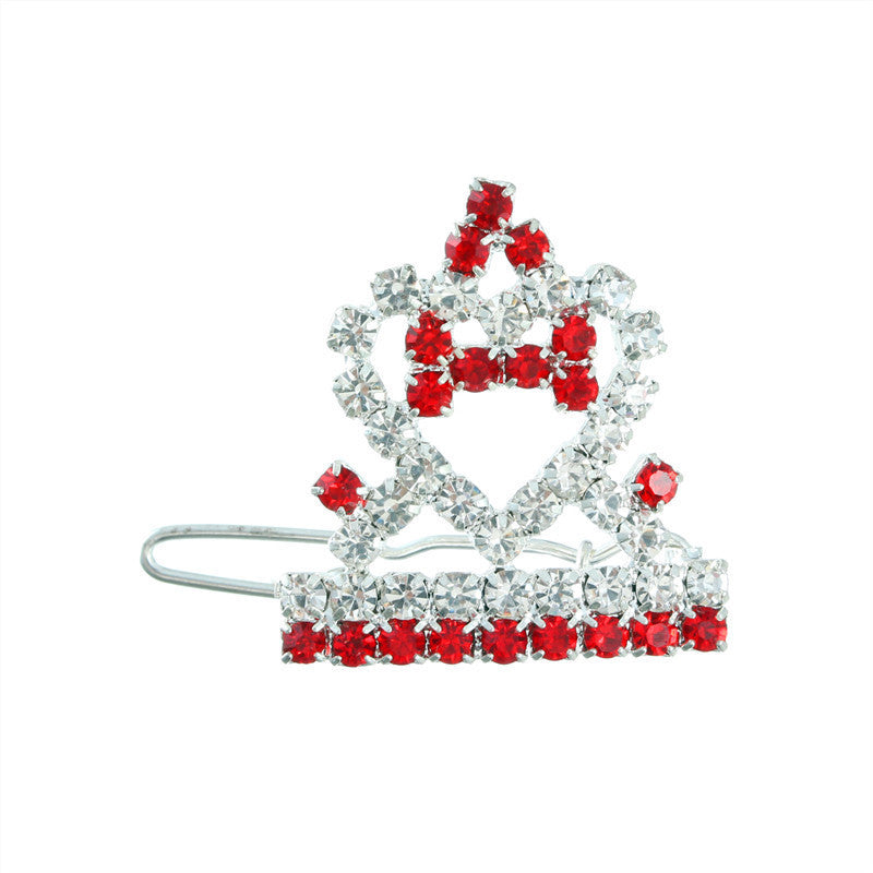 Crown Dogs And Cats Hairpin Ornament Pet