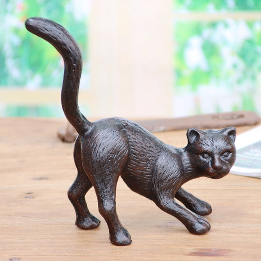 Cast Iron Small Animal Sculpture Home Garden